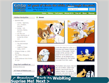 Tablet Screenshot of 50yearsofkimba.com